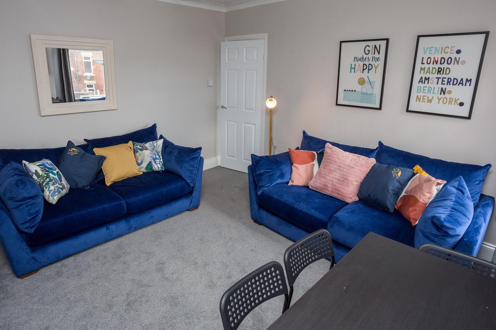 Willa The Avenue-3 Bed Sleeps 6 Great For Contractors Gateshead Zewnętrze zdjęcie